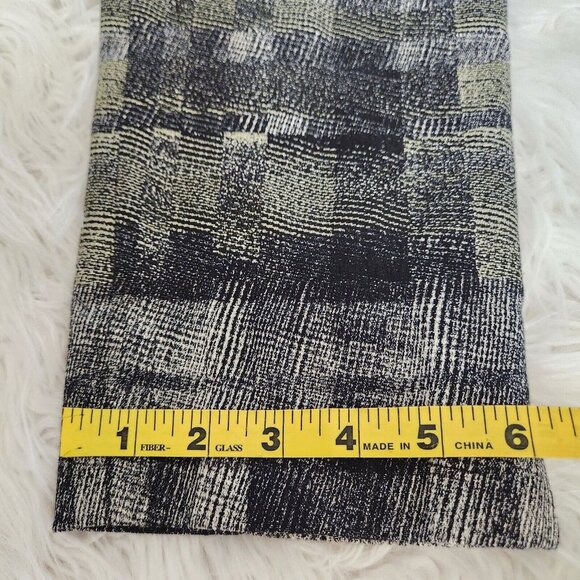 MM Lafleur Condesa Chino Pants sz 0 Jacquard Ankle Abstract Slim Dressy Stretchy - Picture 12 of 16
